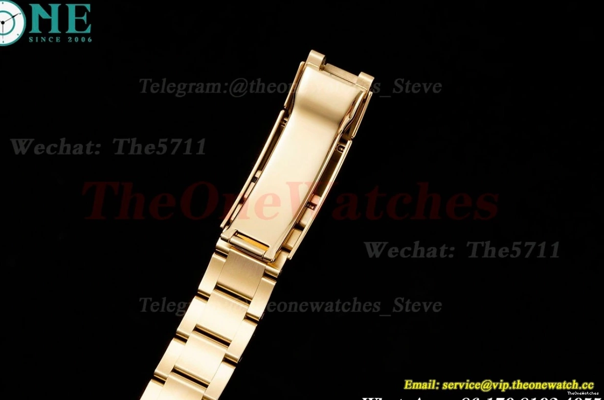 Black YG Clean 40mm Dot YG 116618LN VS3135 Submariner 0112